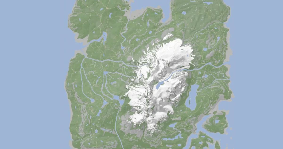 Sons Of The Forest map preview